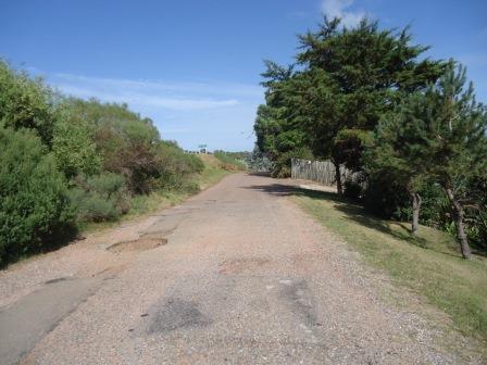 vista de tramo por donde se proyecta la impulsión